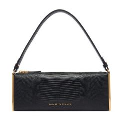Torebka Elisabetta Franchi. Czarne torebki klasyczne Elisabetta Franchi, bez wzorów, bez dodatków. Za 1,289.00 zł.