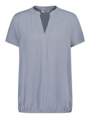 Sublevel Bluzka w kolorze błękitnym rozmiar: XXL. Niebieskie bluzki Sublevel, s, bez wzorów, z wiskozy, klasyczne, bez kołnierzyka, bez ramiączek. Za 43.99 zł.