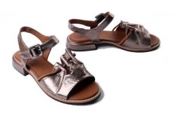 ARTIKER RELAKS 50C0918 yellow/bronze, sandały damskie. Żółte sandały Artiker Relaks, bez wzorów, bez obcasa, na obcasie, bez zapięcia. Za 294.90 zł.