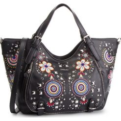 Torebka DESIGUAL - 19SAXP44 2000. Czarne torebki klasyczne Desigual, bez wzorów, ze skóry ekologicznej, bez dodatków. W wyprzedaży za 229.00 zł.