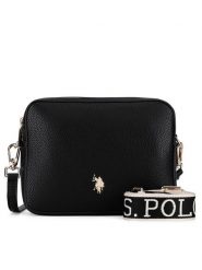 U.S. Polo Assn. Torebka BEUXT6393WVP Czarny. Czarne torebki klasyczne U.S. Polo Assn., bez wzorów, z tworzywa sztucznego, bez dodatków. Za 239.99 zł.