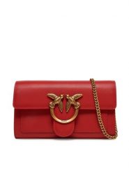 PINKO Torebka Love One Wallet C PE 25 PLTT 100062 A0GK Czerwony. Czerwone torebki klasyczne Pinko, bez wzorów, ze skóry, bez dodatków. Za 679.99 zł.