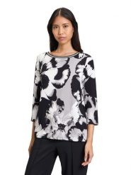 Betty Barclay Bluza w kolorze szaro-czarnym rozmiar: 38. Czarne bluzy Betty Barclay, bez wzorów, bez kaptura. Za 113.99 zł.