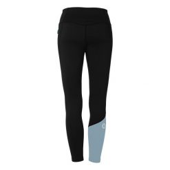 Legginsy Kempa. Czarne legginsy Kempa, l, bez wzorów, z materiału. Za 193.00 zł.