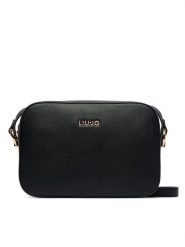 Liu Jo Torebka AF6211 E1019 Czarny. Czarne listonoszki Liu Jo, bez wzorów, ze skóry, bez dodatków. Za 429.99 zł.