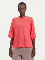 Adidas T-Shirt ALL SZN Soft Lux KD9769 Koralowy Loose Fit. Pomarańczowe t-shirty Adidas, s, bez wzorów, z bawełny, bez kołnierzyka, bez ramiączek. Za 199.99 zł.
