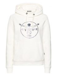 Chiemsee Bluza "Cala Blanca" w kolorze białym rozmiar: S. Białe bluzy Chiemsee, s, bez wzorów, z bawełny, z kapturem. Za 127.65 zł.