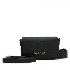 Torebka Valentino. Czarne listonoszki Valentino, bez wzorów, bez dodatków. Za 419.99 zł.