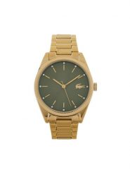 Lacoste Zegarek Capucine 2001403 Złoty. Żółte, analogowe zegarki Lacoste, złote. Za 719.99 zł.