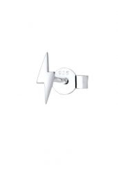 Elli Damskie kolczyki sztyfty błyskawica Trend Single Piece ze srebra próby 925 Sterling Silver Kolczyki 1 ct. Szare kolczyki Elli, srebrne, na sztyftcie. Za 148.99 zł.