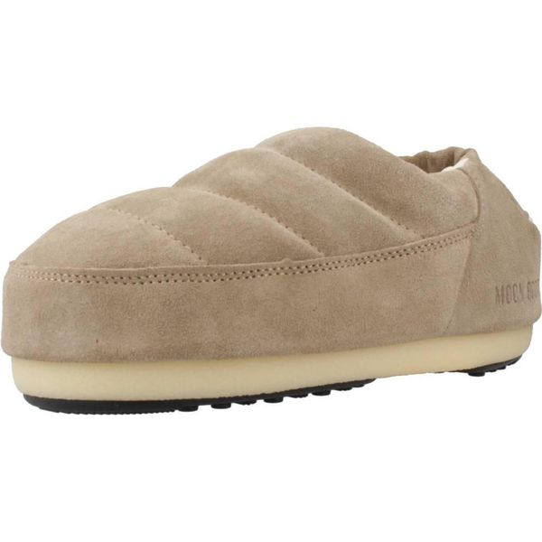 Sandały MOON BOOT MB SANDAL BAND SUEDE Beżowy. Brązowe sandały Moon Boot, bez wzorów, ze skóry, bez obcasa, bez zapięcia. W wyprzedaży za 620.65 zł.