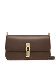 Furla Torebka Iride S WB01826 ARE000 CN 4284S Brązowy. Brązowe listonoszki Furla, bez wzorów, ze skóry, bez dodatków. Za 1,319.00 zł.