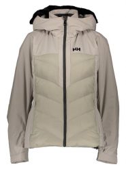 Helly Hansen Kurtka narciarska "Bellissimo" w kolorze beżowym rozmiar: M. Brązowe kurtki narciarskie Helly Hansen, m, bez wzorów, z materiału, bez kaptura, narciarskie, primaloft. Za 702.81 zł.