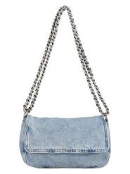 Becksöndergaard Torebka "Hollis" w kolorze błękitnym - 24 x 22 x 8 cm rozmiar: onesize. Niebieskie torby na ramię Becksöndergaard, bez wzorów, z bawełny, na ramię, bez dodatków. Za 191.88 zł.