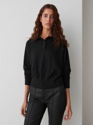 OPUS Sweter "Geigi" w kolorze czarnym rozmiar: 42. Czarne swetry Opus, bez wzorów, bez ramiączek. Za 172.08 zł.