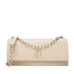 Torebka Eva Minge. Białe listonoszki Eva Minge, bez wzorów, bez dodatków. Za 199.99 zł.