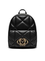 LOVE MOSCHINO Plecak JC4037PP1MLC0000 Czarny. Czarne plecaki Love Moschino, bez wzorów, ze skóry. Za 859.99 zł.