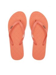 Roxy Japonki ARJL100663 Czerwony. Czerwone klapki Roxy, bez wzorów, z tworzywa sztucznego, bez obcasa. Za 49.99 zł.