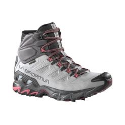 Damskie buty trekkingowe La Sportiva Ultra Raptor II Mid Leather GTX. Szare trekkingi La Sportiva, z gore-texu, wspinaczkowe. Za 965.20 zł.