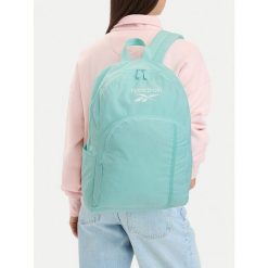Plecak Reebok. Zielone plecaki Reebok, bez wzorów. Za 69.99 zł.