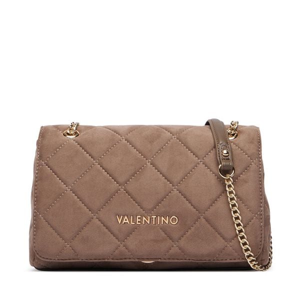 Torebka Valentino. Brązowe listonoszki Valentino, bez wzorów, bez dodatków. Za 679.99 zł.