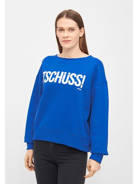 Derbe Bluza w kolorze niebieskim rozmiar: M. Niebieskie bluzy Derbe, m, bez wzorów, z bawełny, bez kaptura. Za 172.89 zł.