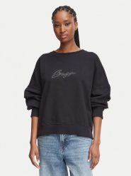BOSS Bluza Ever 50571478 Czarny Regular Fit. Czarne bluzy Boss, xl, bez wzorów, bez kaptura. Za 679.99 zł.