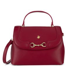 Torebka Beverly Hills Polo Club. Czerwone torebki klasyczne Beverly Hills Polo Club, bez wzorów, bez dodatków. Za 137.99 zł.