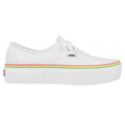 Buty do chodzenia damskie Vans Authentic Platfor. Białe trampki Vans, bez wzorów, bez zapięcia. Za 204.00 zł.