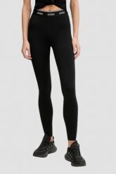 GUESS Czarne damskie legginsy Alba, Rozmiar M. Czarne legginsy Guess, l, z aplikacjami, z materiału. W wyprzedaży za 169.99 zł.