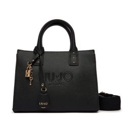 Torebka Liu Jo. Czarne torebki klasyczne Liu Jo, bez wzorów, bez dodatków. Za 639.99 zł.