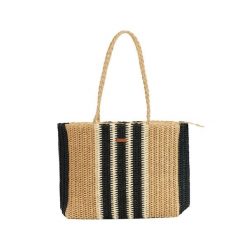 Torba damska typu tote bag Protest Lona. Brązowe torby na ramię Protest, bez wzorów, z materiału, biznesowe, na ramię, duże, bez dodatków. Za 173.50 zł.