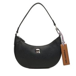 Torebka KARL LAGERFELD. Czarne torebki klasyczne KARL LAGERFELD, bez wzorów, bez dodatków. Za 779.99 zł.