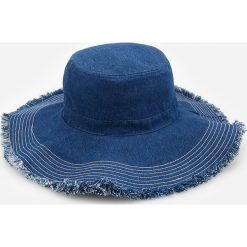 Jeansowy kapelusz - Granatowy. Kapelusze marki Reserved. Za 59.99 zł.