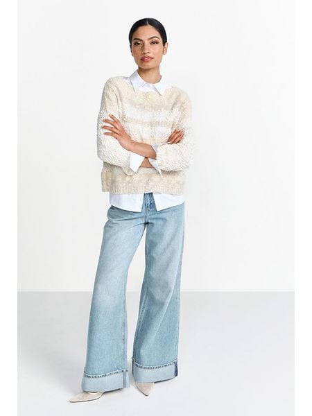 Rich & Royal Sweter w kolorze beżowym rozmiar: XL. Brązowe swetry Rich & Royal, xl, bez wzorów, bez ramiączek. Za 239.95 zł.