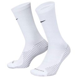Skarpety Piłkarskie Unisex Dla Dorosłych Strike DriFIT. Białe skarpety Nike, bez wzorów. Za 63.99 zł.