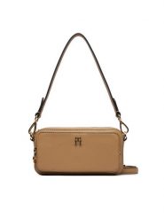 Tommy Hilfiger Torebka Th Daily Camera Bag AW0AW18377 Brązowy. Brązowe torebki klasyczne TOMMY HILFIGER, bez wzorów, ze skóry, bez dodatków. Za 529.99 zł.