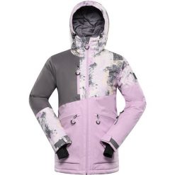 Kurtka narciarska damska Alpine Pro Uzera Purple 2XL. Fioletowe kurtki narciarskie Alpine Pro, xl, bez wzorów, bez kaptura, narciarskie. Za 559.99 zł.