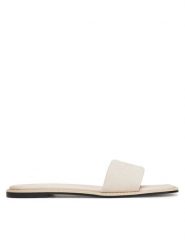Calvin Klein Klapki Flat Slide - He HW0HW02378 Écru. Klapki Calvin Klein, bez wzorów, z materiału, bez obcasa. Za 199.99 zł.