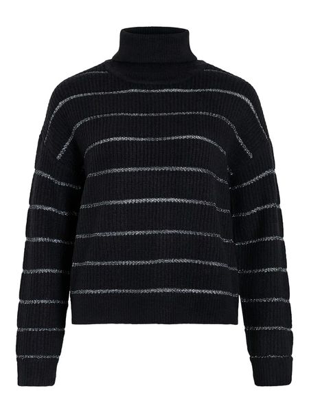 Vila Golf "Vizara" w kolorze czarnym rozmiar: M. Czarne golfy Vila, m, bez wzorów, bez ramiączek. Za 69.91 zł.