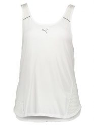Puma Top funkcyjny "Run Cloudspun Marathon" w kolorze białym rozmiar: S. Białe topy Puma, s, bez wzorów, bez kołnierzyka, bez ramiączek. Za 105.63 zł.
