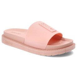 Różowe Klapki Big Star Modne Buty Na Lato. Czerwone klapki Big Star, bez wzorów, bez obcasa. Za 99.99 zł.