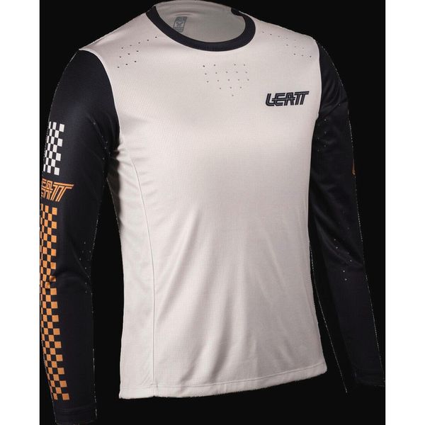 Bluza rowerowa damska Leatt Jersey MTB Enduro 4.0. Białe bluzy LEATT, l, bez wzorów, z jersey, bez kaptura. Za 277.99 zł.