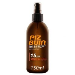 Piz Buin Tan & Protect Tan Intensifying Sun Oil Spray LSF 15 Ochrona przeciwsłoneczna 150 ml. Kremy do opalania Piz Buin. Za 84.39 zł.