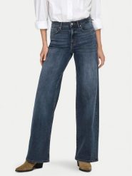 ONLY Jeansy Madison 15339459 Granatowy Wide Leg. Niebieskie jeansy Only, xs, bez wzorów. Za 199.99 zł.