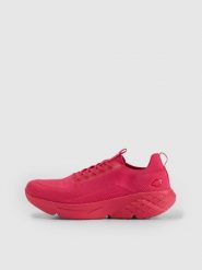 4F Niskie sneakersy sportowe VELOCORE damskie - różowe 40. Czerwone obuwie sportowe 4f, z dzianiny, bez zapięcia. Za 299.99 zł.