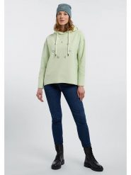 ELBSAND Bluza "Daris" w kolorze zielonym rozmiar: M. Zielone bluzy ELBSAND, m, bez wzorów, z kapturem. Za 189.45 zł.