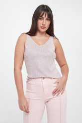 Top damski lureksowy JOSEPH RIBKOFF. Topy Joseph Ribkoff, l, bez wzorów, bez kołnierzyka, bez ramiączek. Za 609.00 zł.