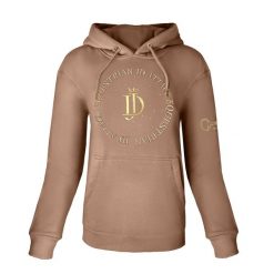 Bluza JD ATTACK Mila. Brązowe bluzy JD ATTACK, bez wzorów, bez kaptura. Za 239.00 zł.