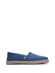 TOMS Espadryle w kolorze niebieskim rozmiar: 39. Niebieskie espadryle Toms, bez wzorów, z materiału, bez obcasa, bez zapięcia. Za 213.95 zł.